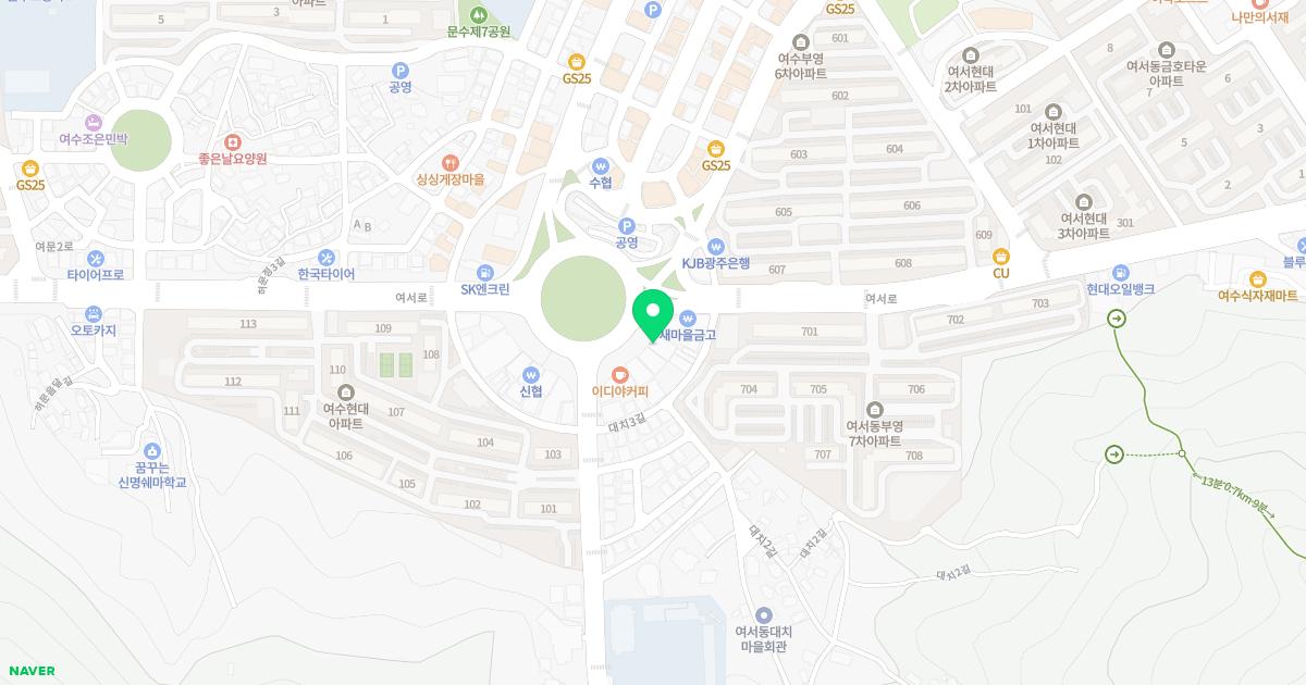 오한의원 위치