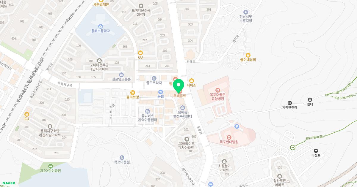 목포제일한의원 위치