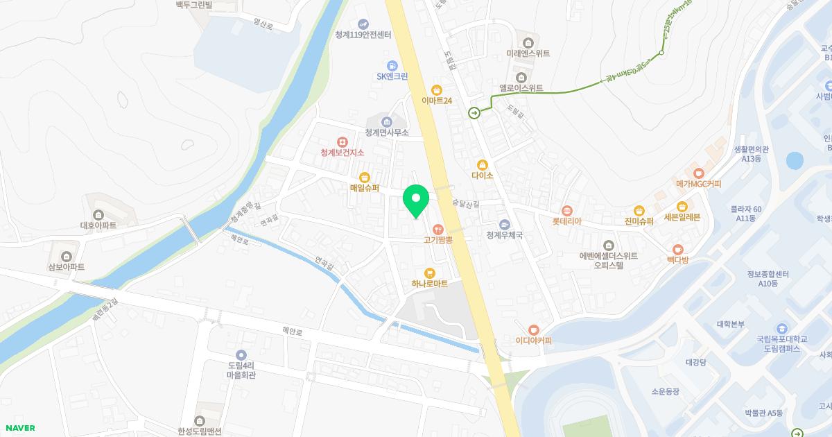 하늘애한의원 위치