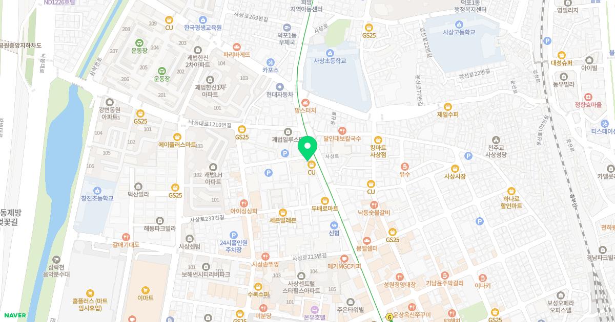 참조은한의원 위치