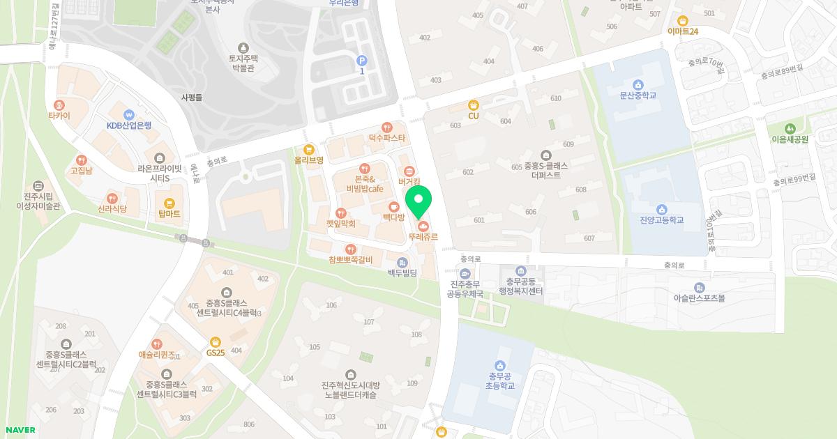 진주튼튼한의원 위치