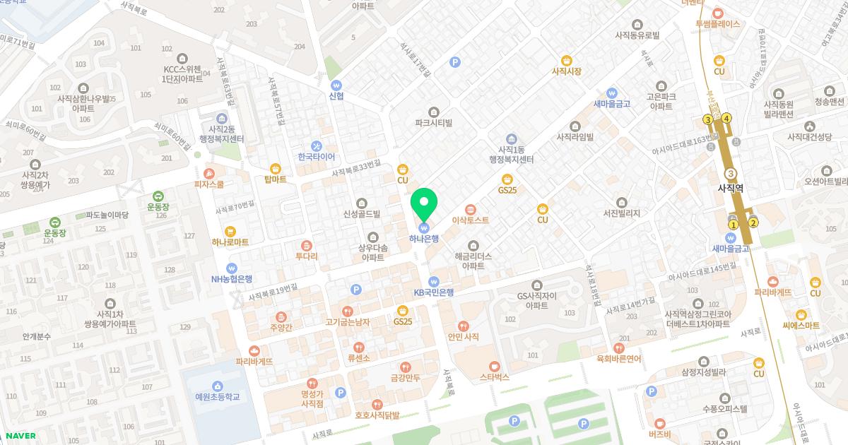 바른몸청담한의원 위치