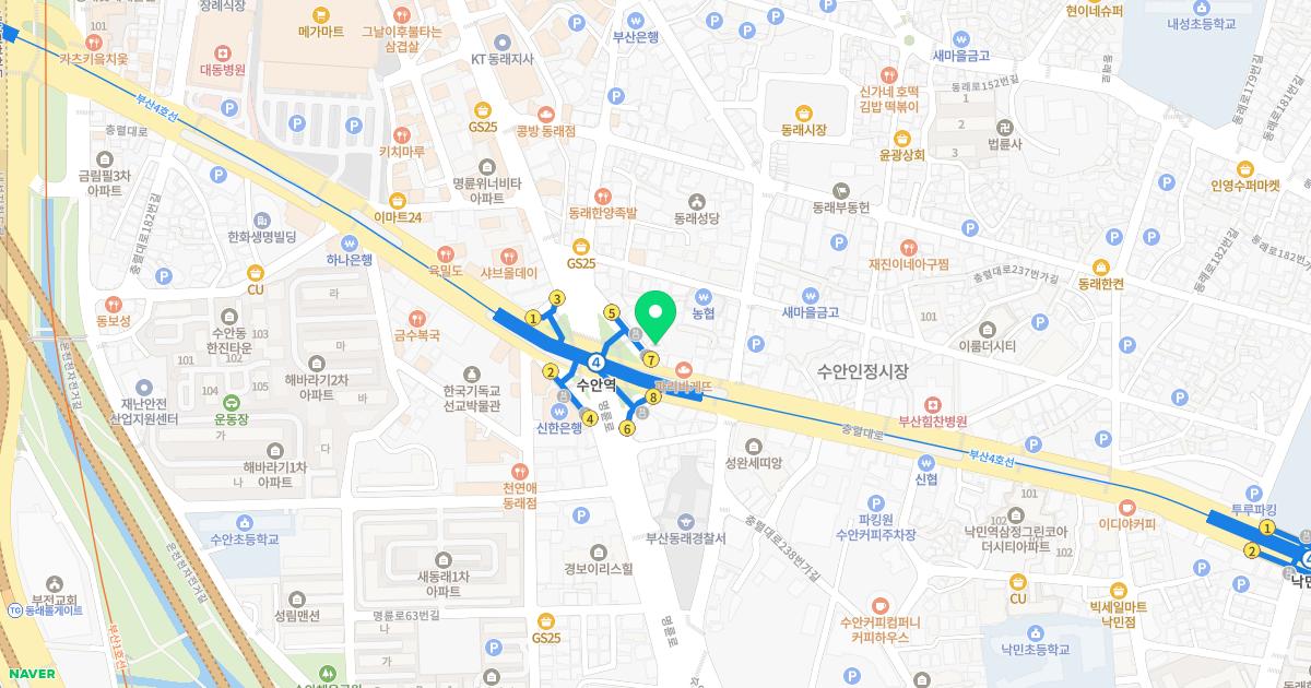 느티나무한의원 위치