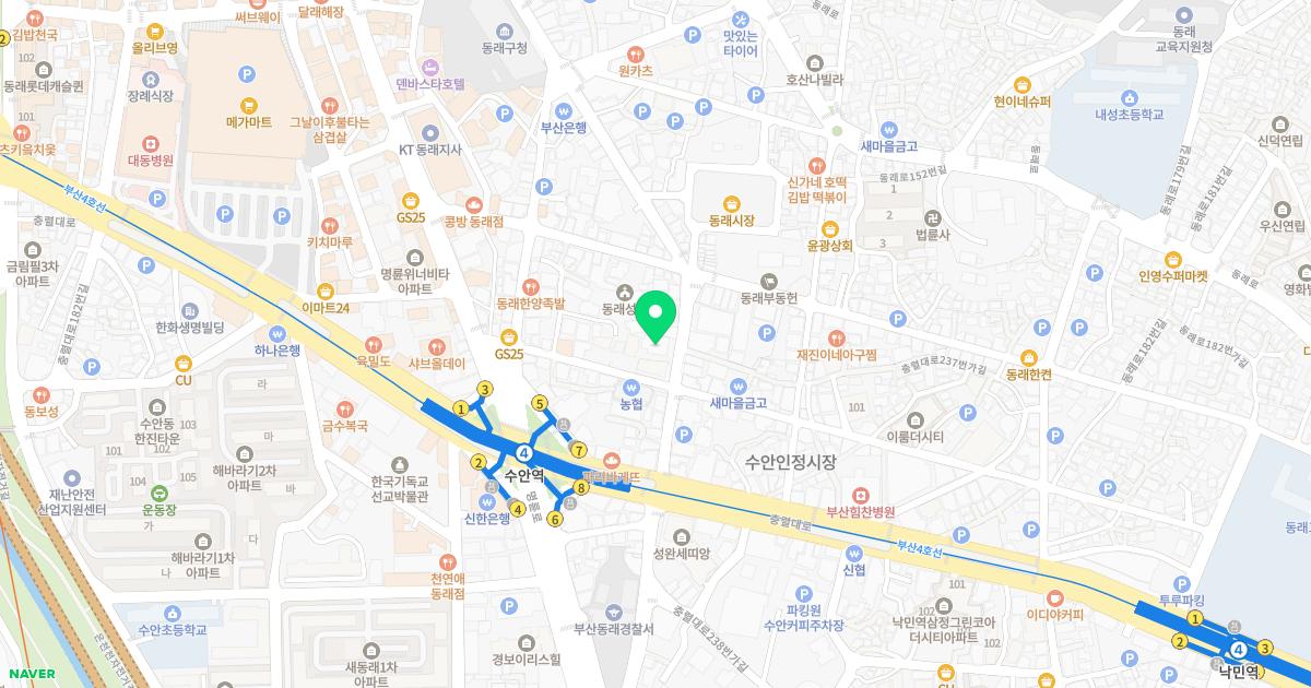 맑은누리한의원 위치