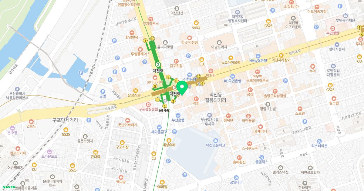 푸른솔한의원 위치