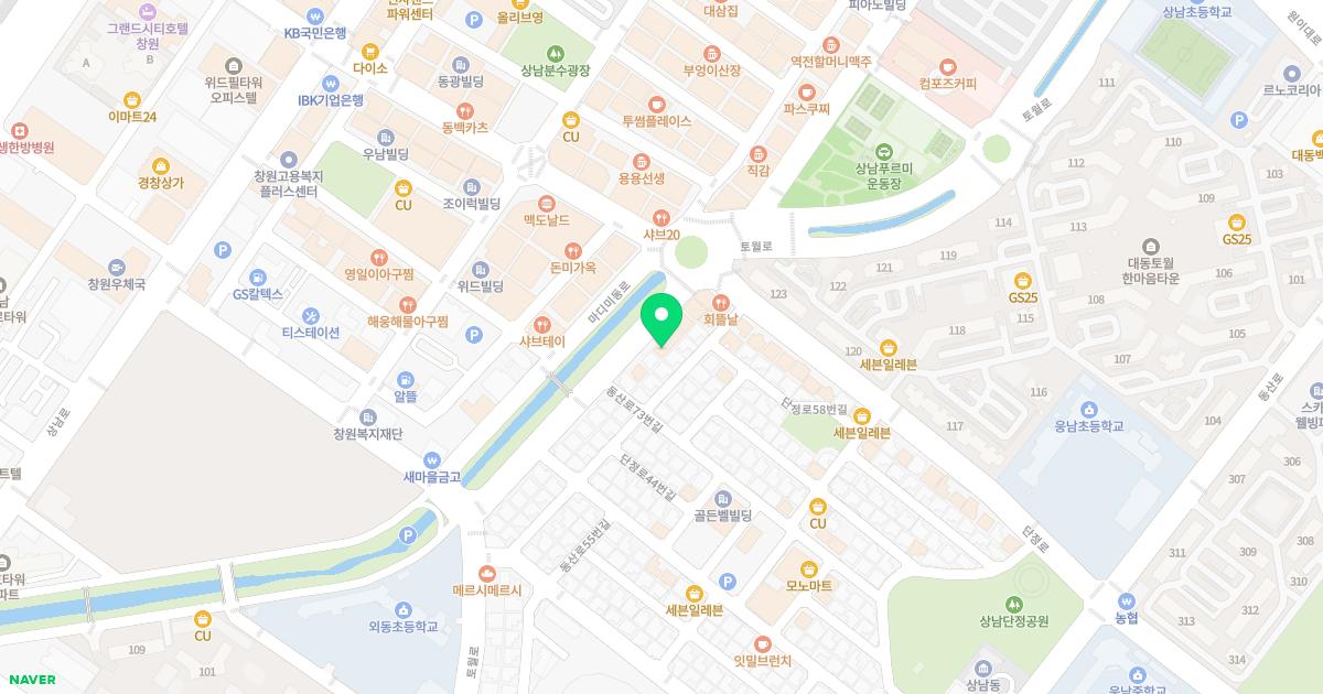 바른몸한의원 위치