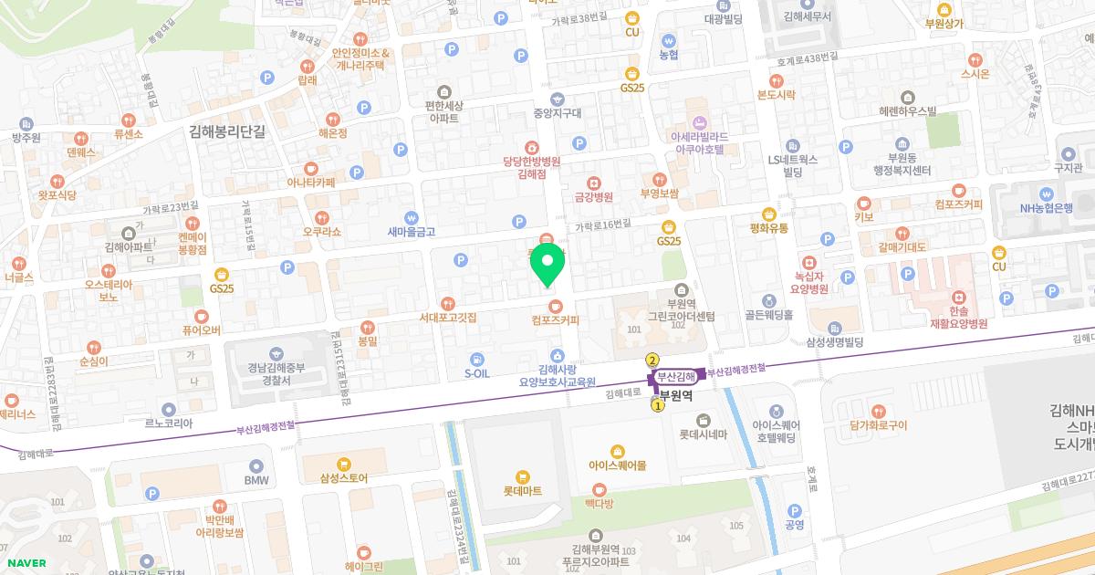 바른선한의원 위치
