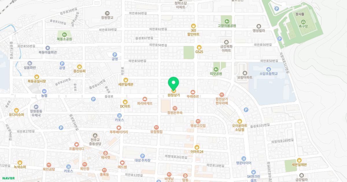 흥시윤한의원 위치