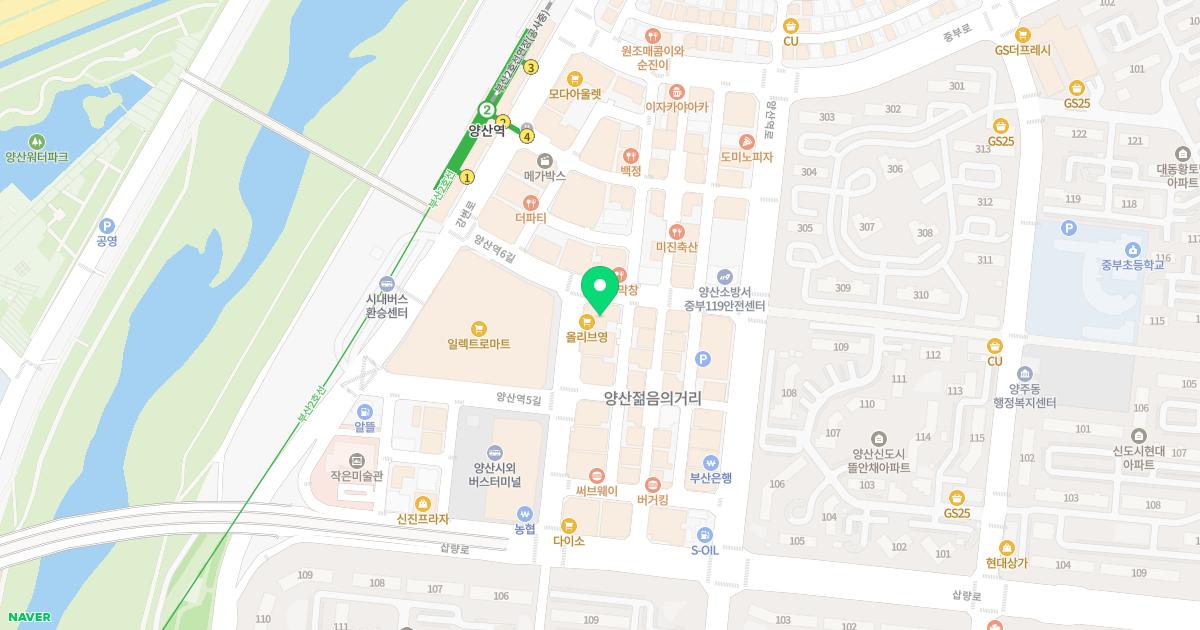 맑은맘한의원 위치