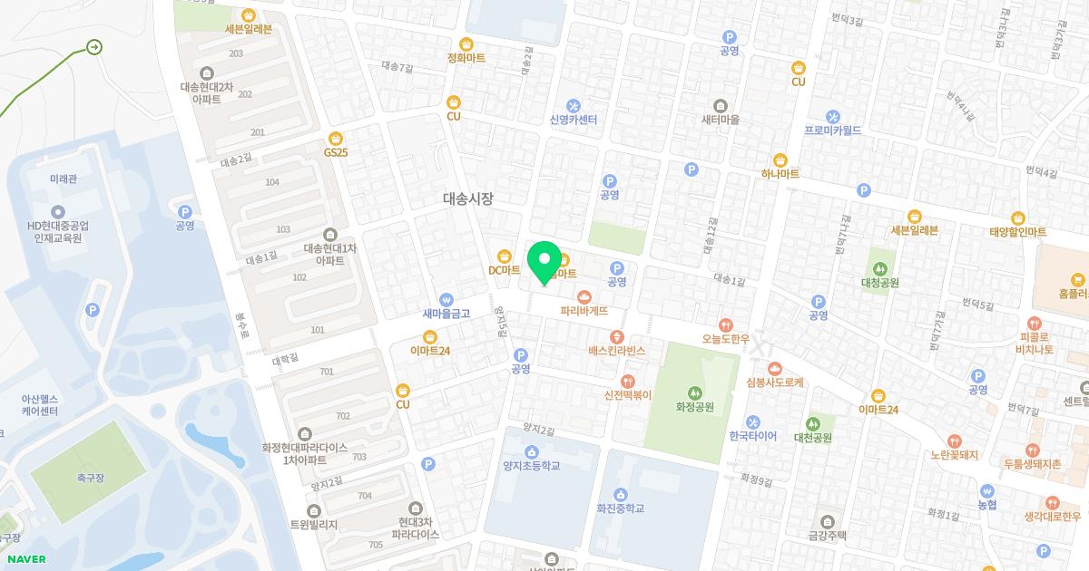 맥한의원 위치