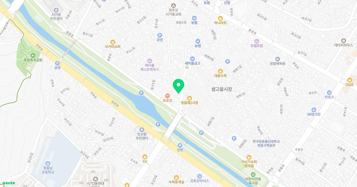 소나무한의원 위치