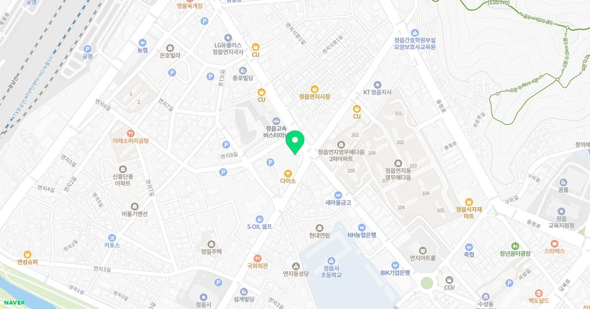 정주한의원 위치