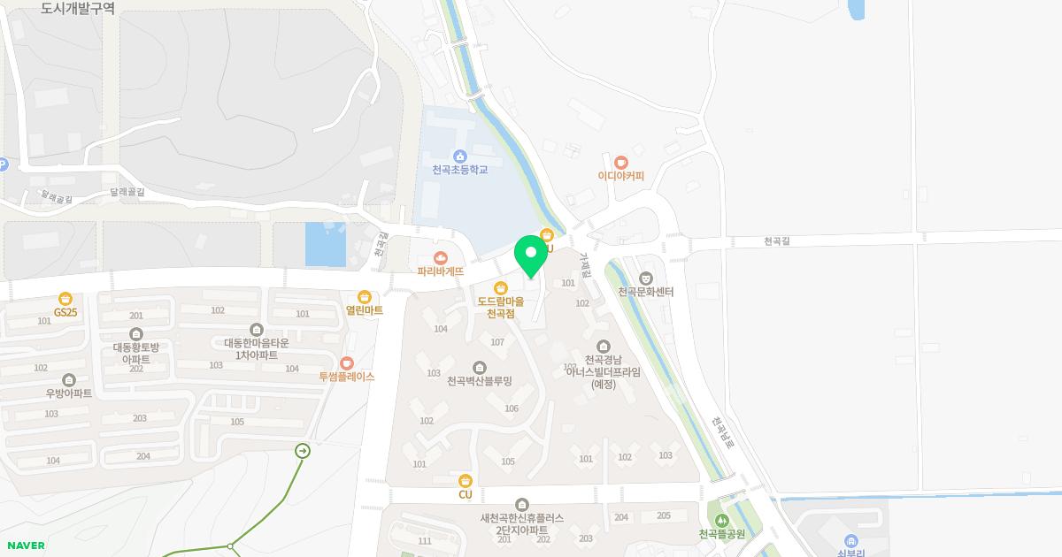 민들레한의원 위치