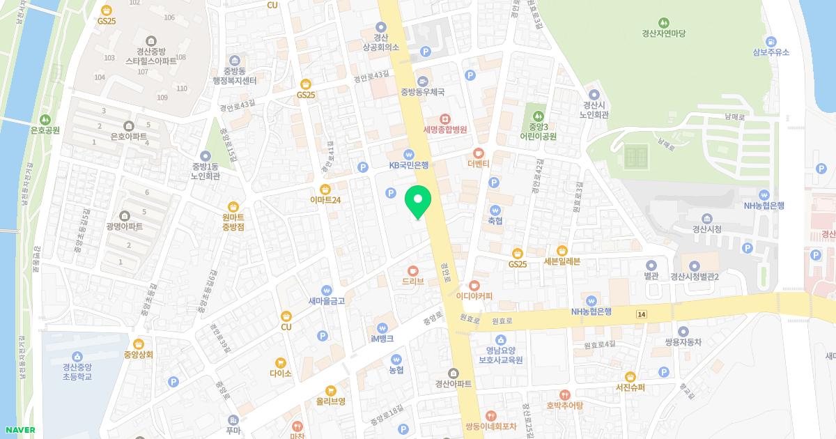 천지인한의원 위치