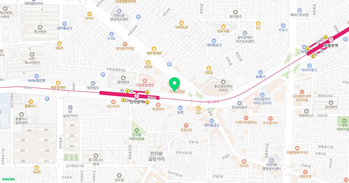대구자연한의원 위치