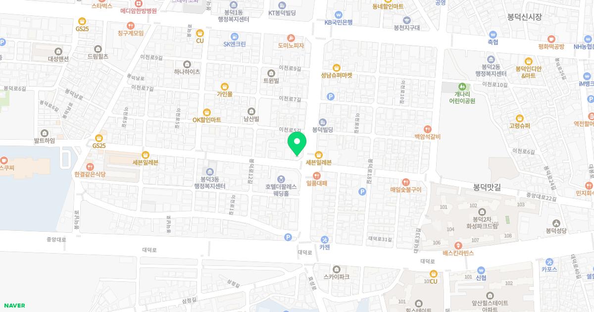 미라인맥한의원 위치