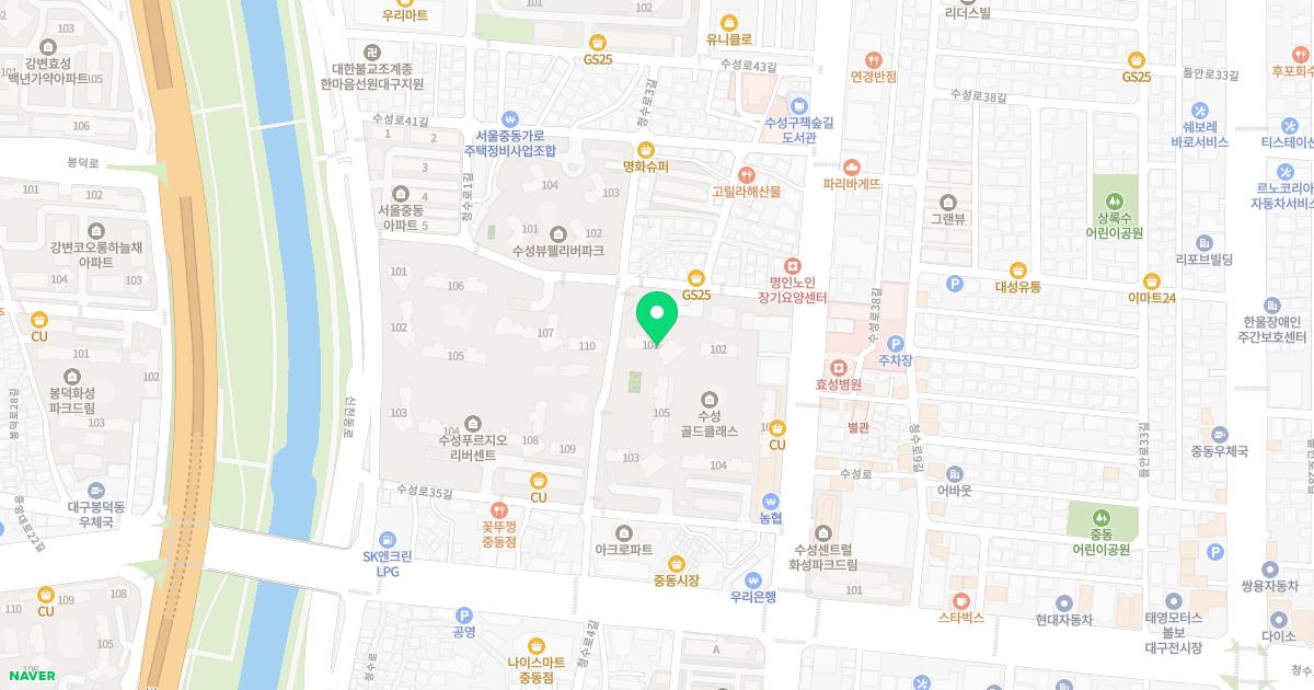 올바른한의원 위치