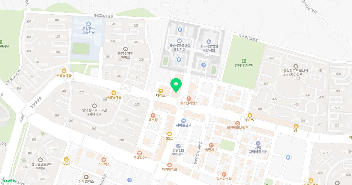 양덕열린한의원 위치