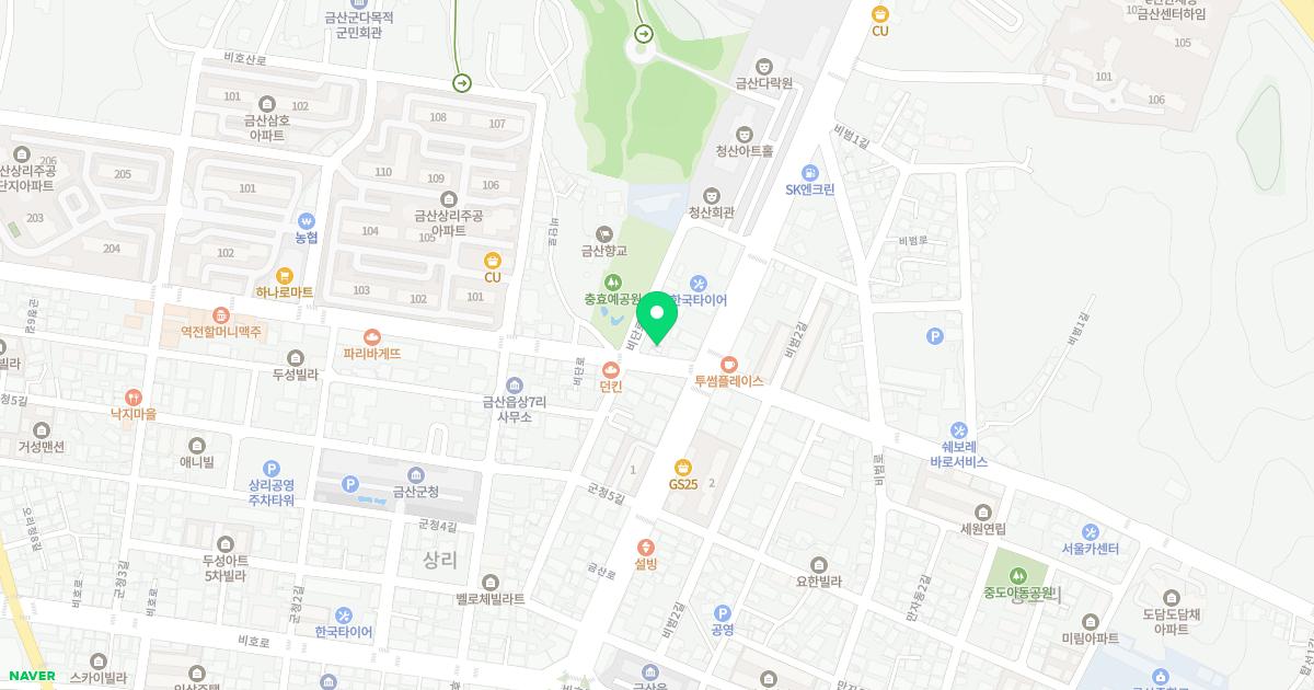 동서통합한의원 위치