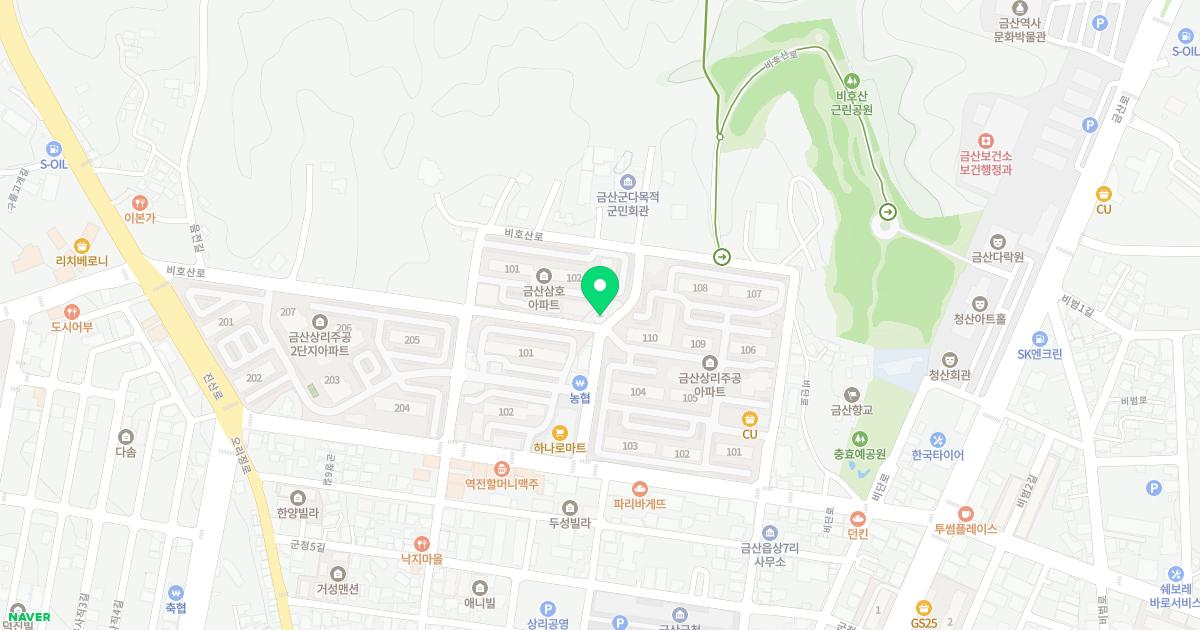 숲속이레한의원 위치