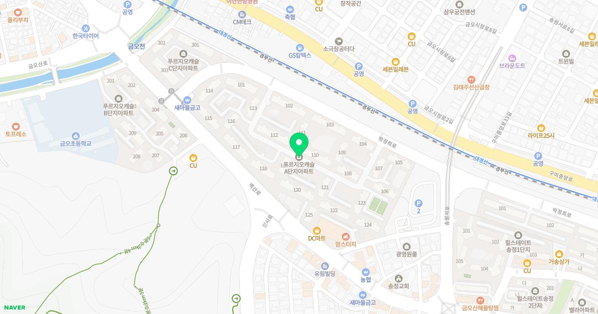 송정코끼리한의원 위치