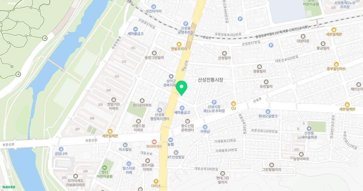 365열린한의원 위치
