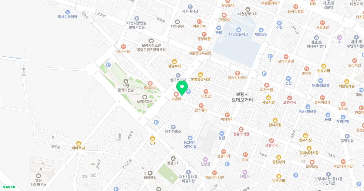 바른한의원 위치