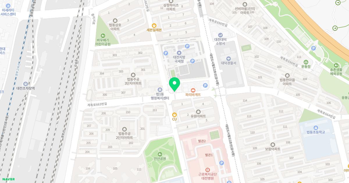민들레의료복지사회적협동조합민들레한의원 위치