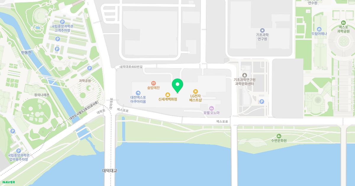 엑스포 문지한의원 위치
