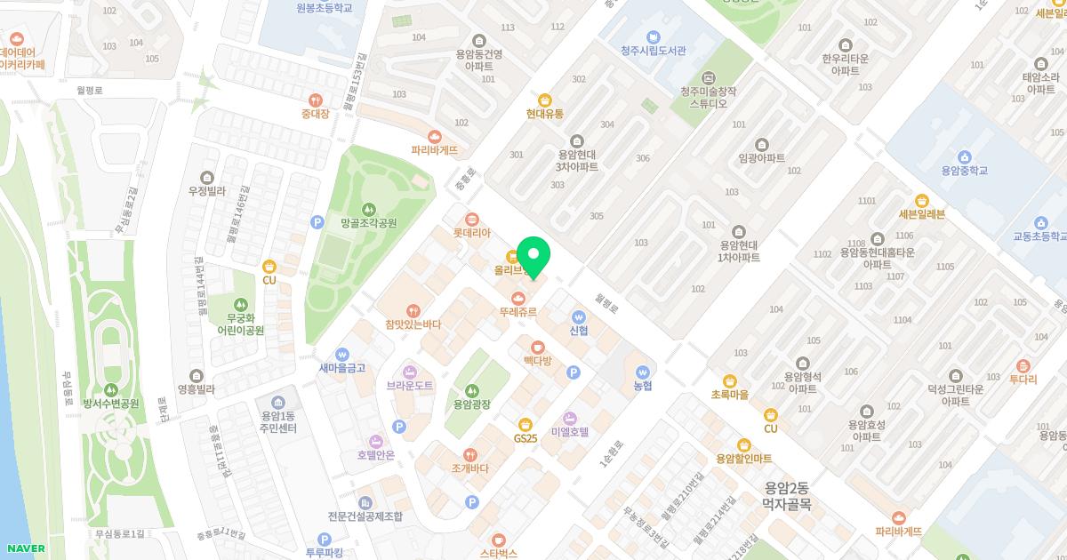 용암경희한의원 위치