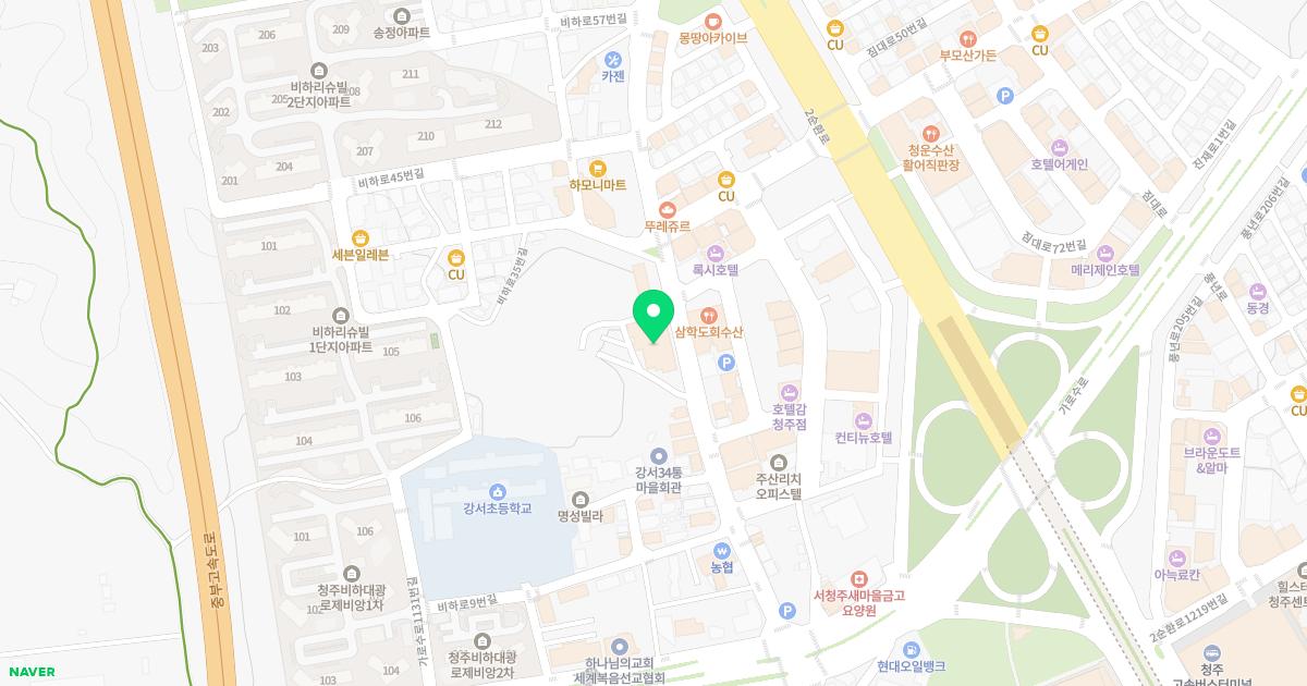 올바른한의원 위치
