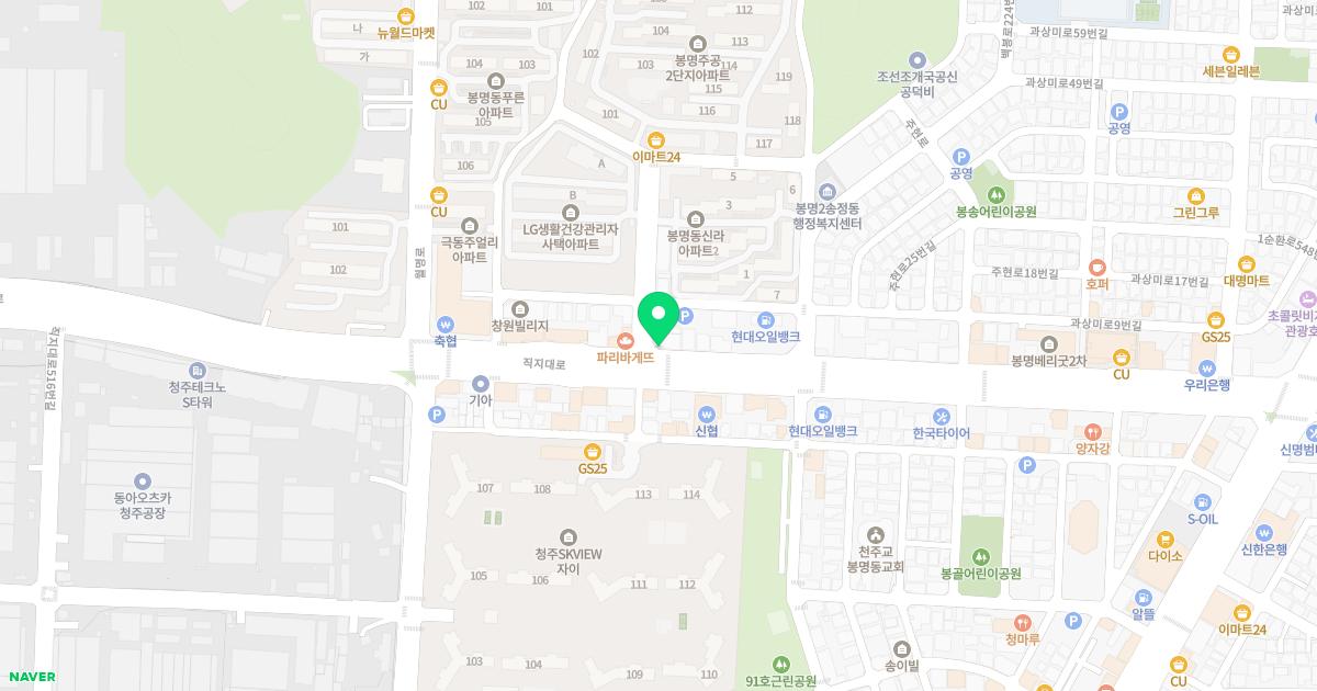 홍익한의원 위치