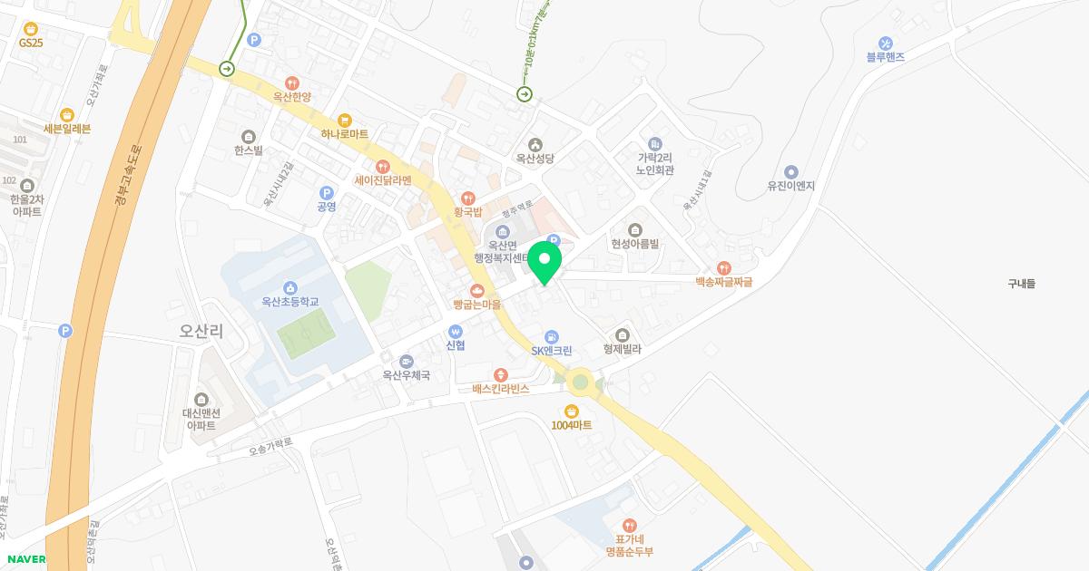 옥산우리들한의원 위치