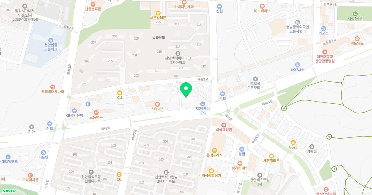 홍종민한의원 위치