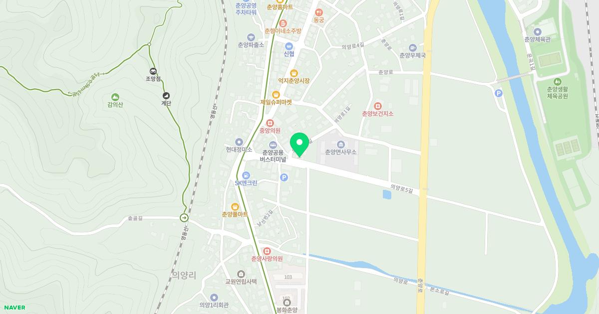 춘양세중한의원 위치