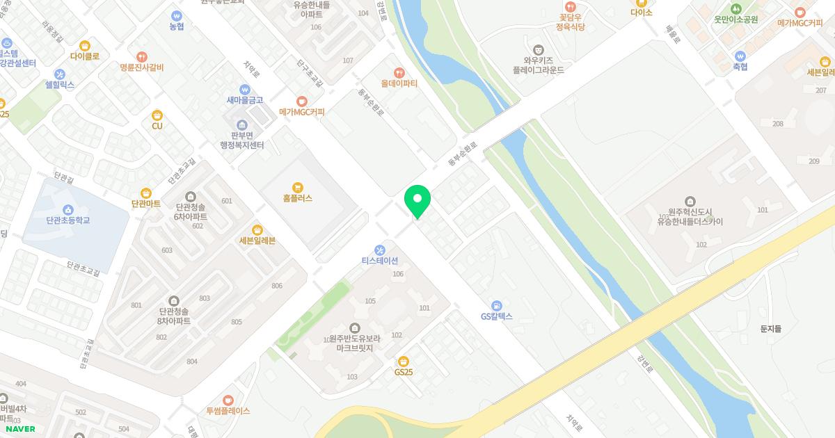 계수나무한의원 위치