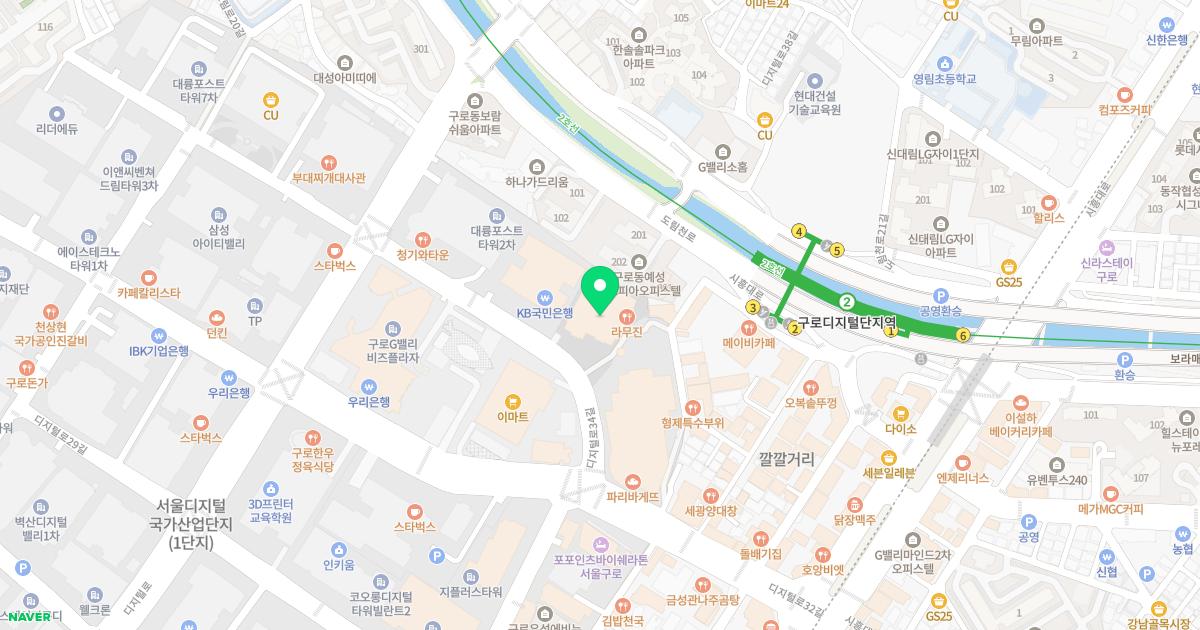 고은경희한의원 위치