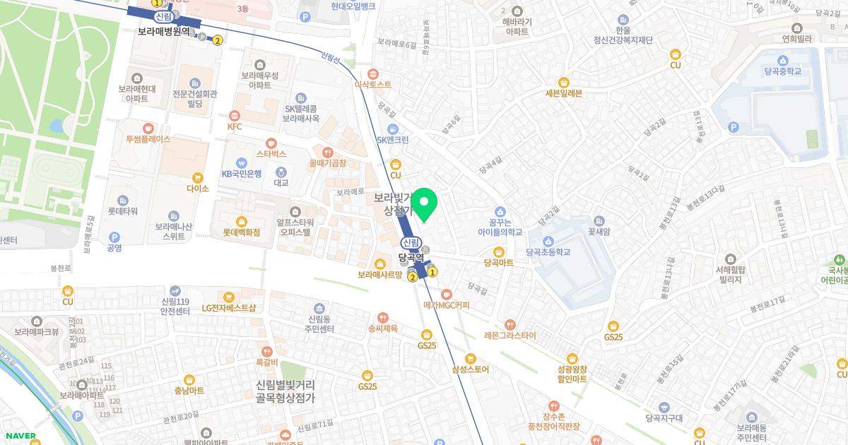 비앤비한의원 위치