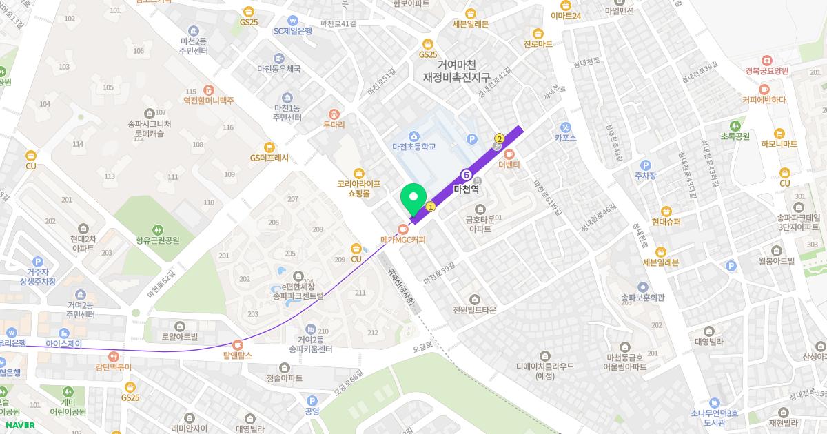 하나한의원 위치