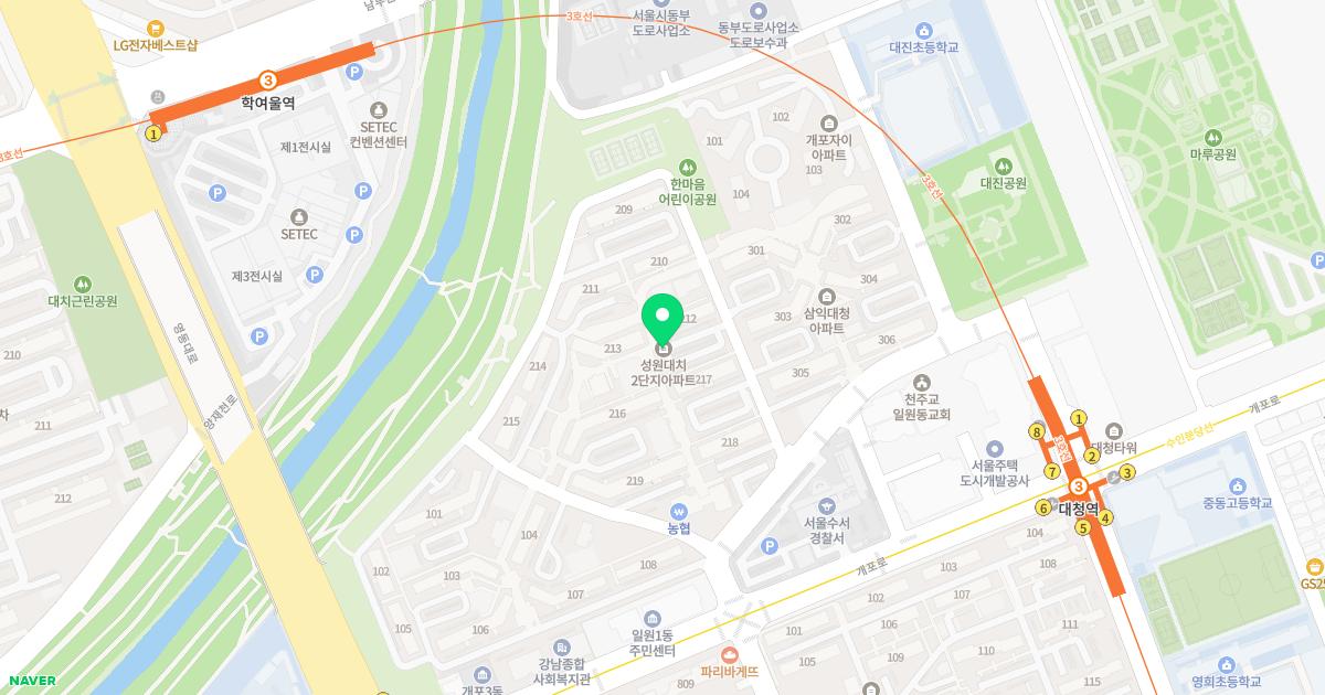 래겸한의원 위치