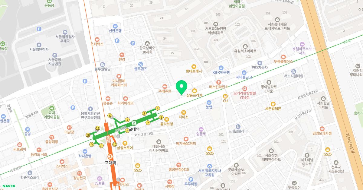 진맥잘보는한의원 위치