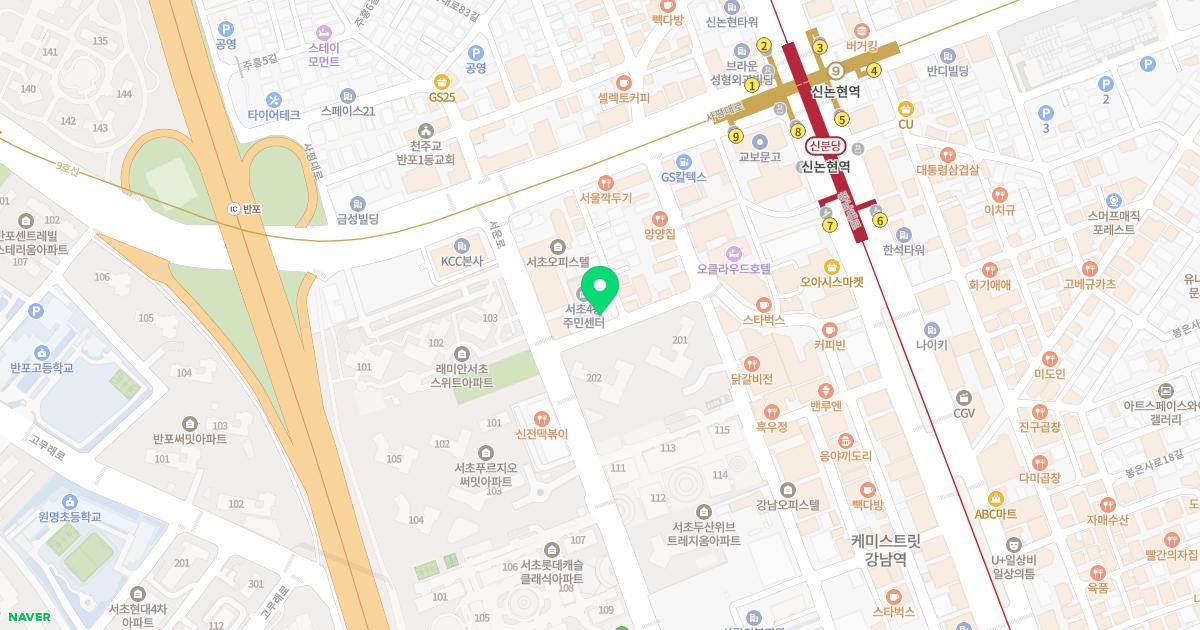 바른건강한의원 위치