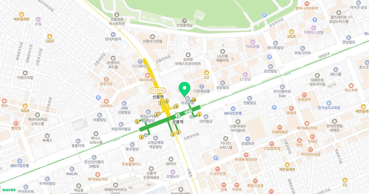 더나은한의원 위치