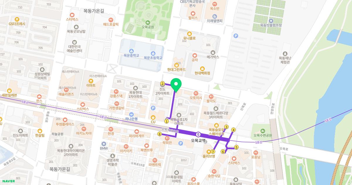 아이꿈한의원 위치