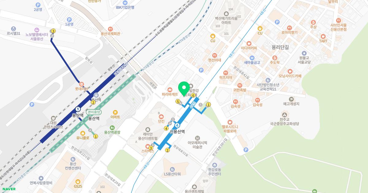 힘찬세상경희한의원 위치