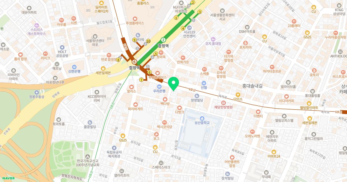 케어빌한의원 위치