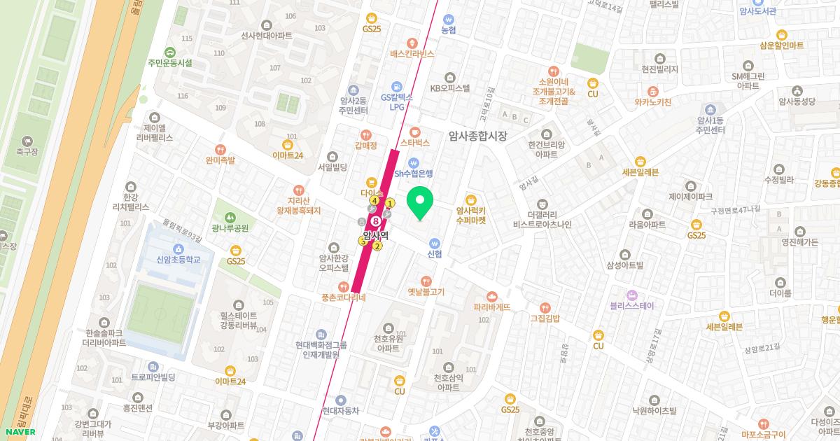 어깨동무한의원 위치