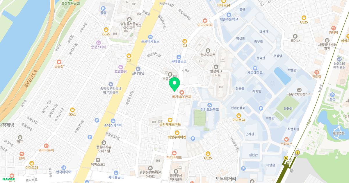 군자강한의원 위치