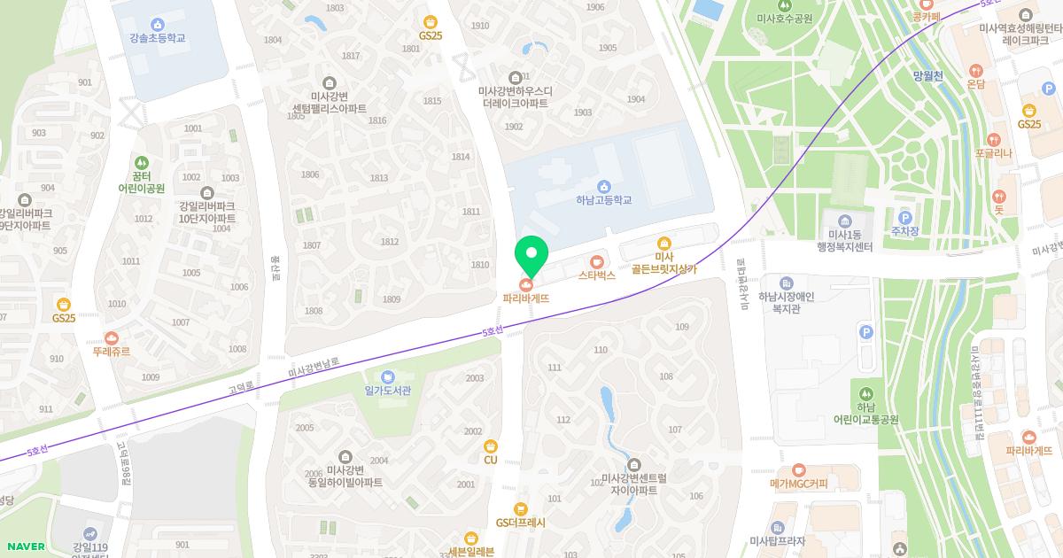 미강경희한의원 위치
