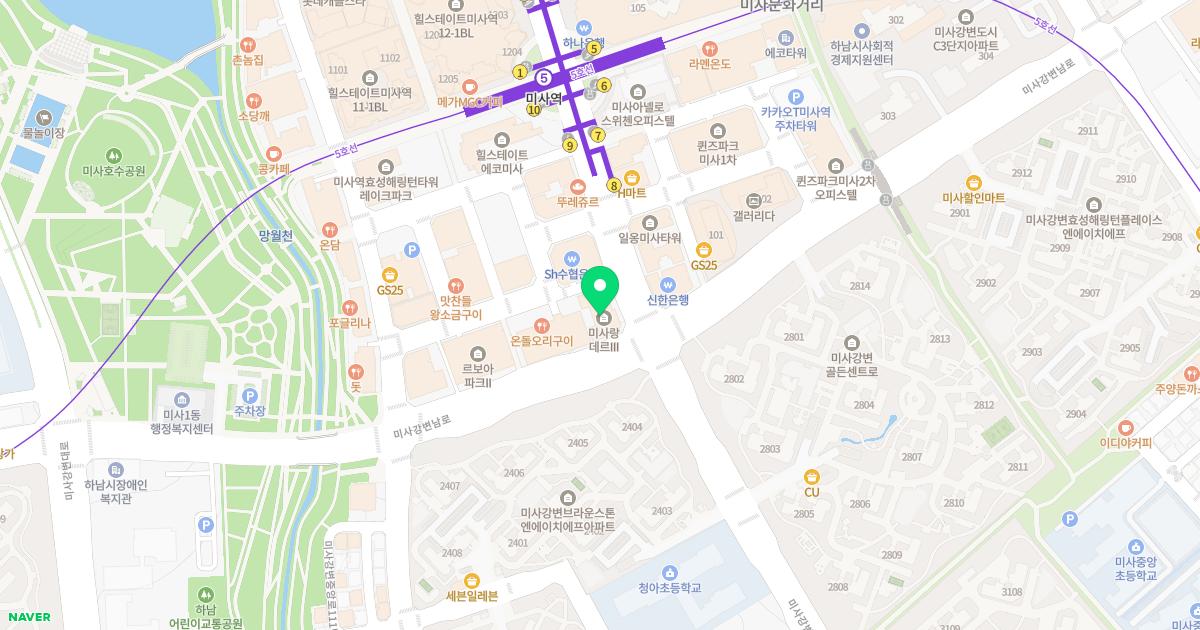 경희미르애한의원 위치
